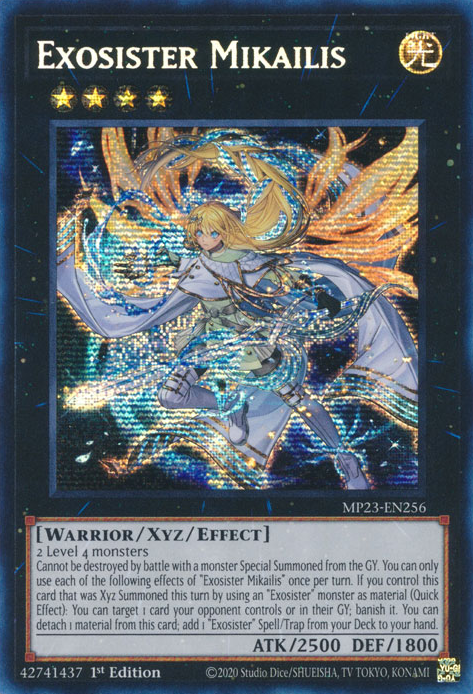 Exosister Mikailis [MP23-EN256] Prismatic Secret Rare | Odin's Place