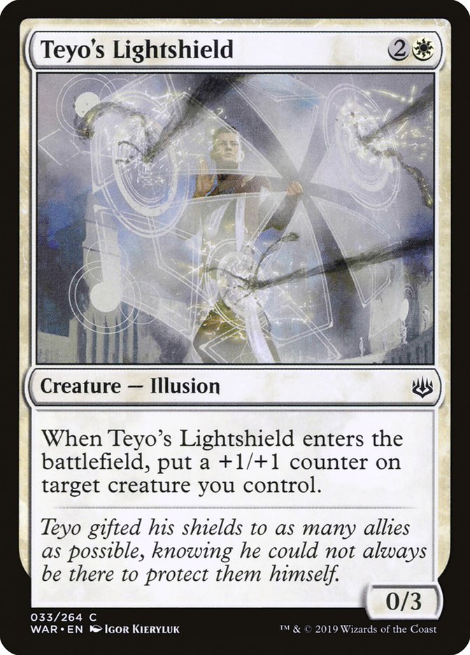 Teyo's Lightshield (33) [War of the Spark] | Odin's Place