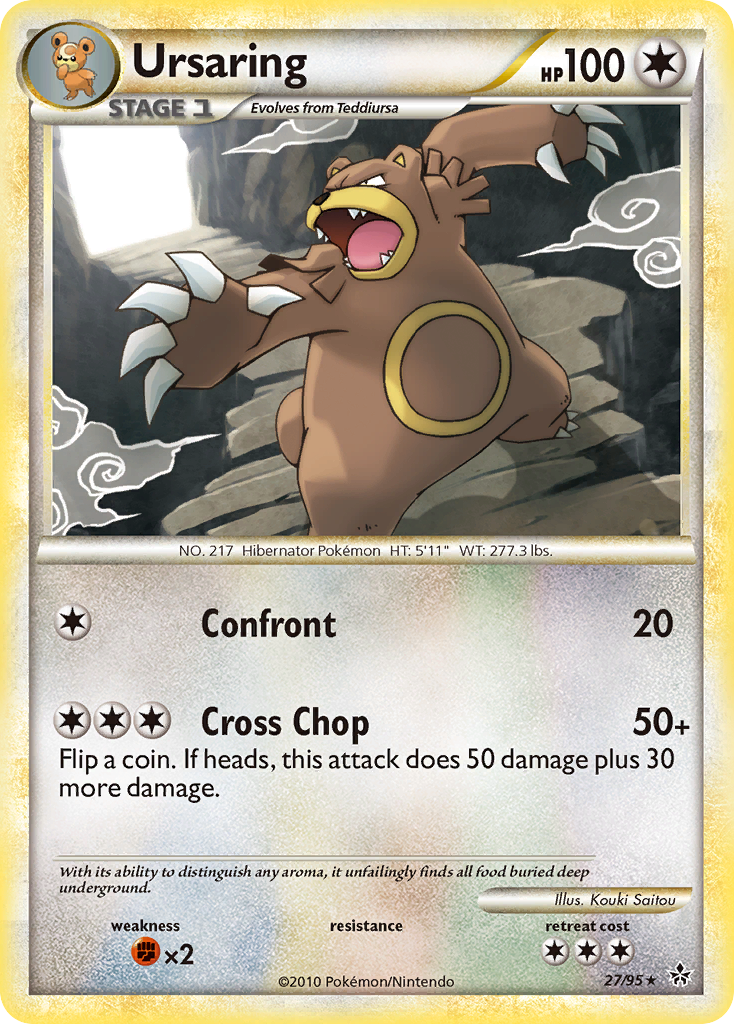 Ursaring (27/95) [HeartGold & SoulSilver: Unleashed] | Odin's Place
