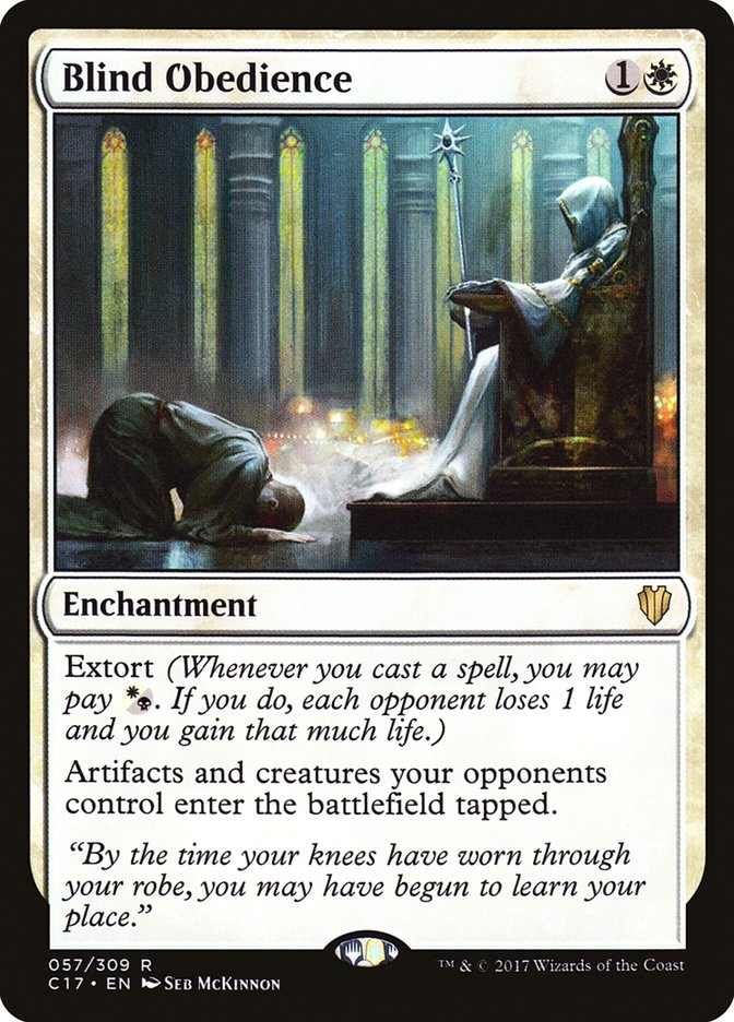 Blind Obedience (57) [Commander 2017] | Odin's Place