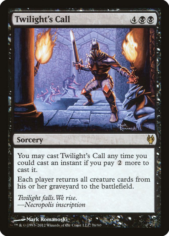 Twilight's Call (76) [Duel Decks: Izzet vs. Golgari] | Odin's Place