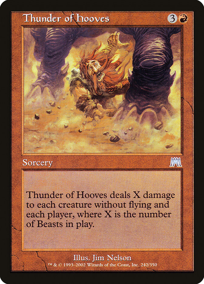 Thunder of Hooves (242) [Onslaught] | Odin's Place