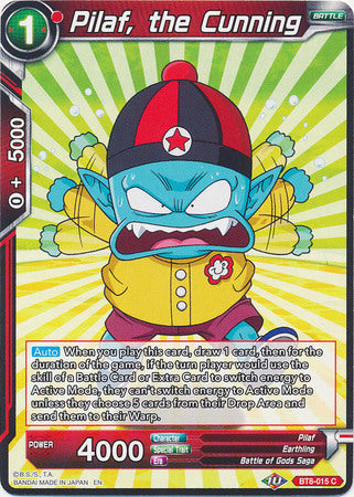 Pilaf, the Cunning (BT8-015) [Malicious Machinations] | Odin's Place