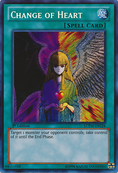 Change of Heart [LCYW-EN124] Secret Rare | Odin's Place