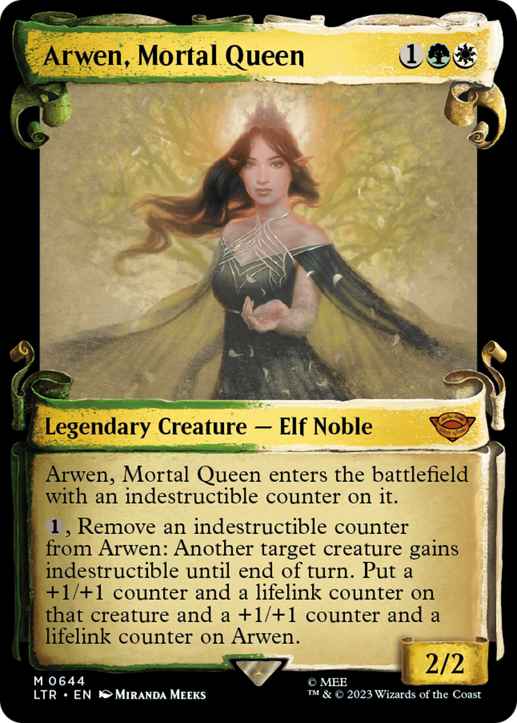 Arwen, Mortal Queen [The Lord of the Rings: Tales of Middle-Earth Showcase Scrolls] | Odin's Place