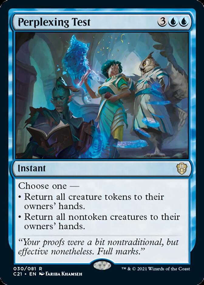 Perplexing Test [Commander 2021] | Odin's Place