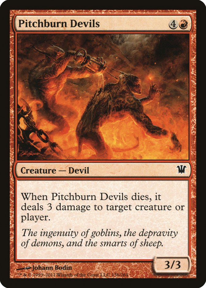 Pitchburn Devils (156) [Innistrad] | Odin's Place
