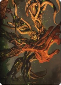 Ashaya, Soul of the Wild Art Card [Zendikar Rising Art Series] | Odin's Place