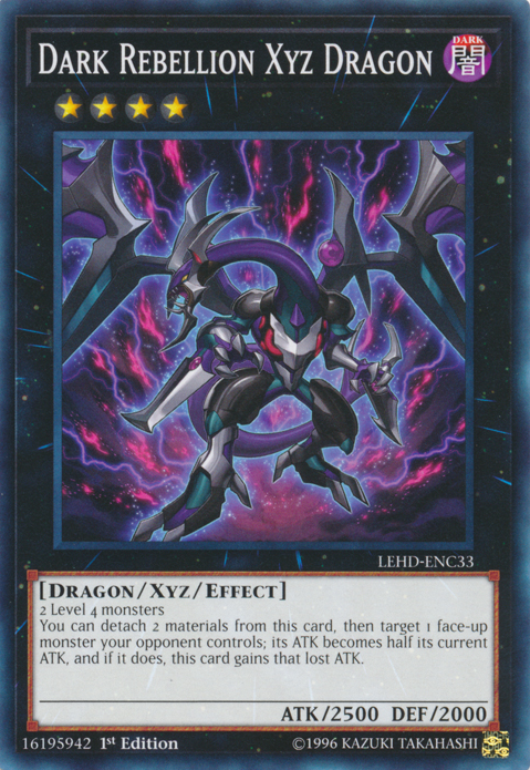 Dark Rebellion Xyz Dragon [LEHD-ENC33] Common | Odin's Place