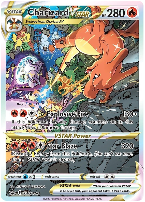 Charizard VSTAR (SWSH262) [Sword & Shield: Black Star Promos] | Odin's Place