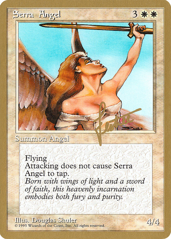 Serra Angel (Bertrand Lestree) [Pro Tour Collector Set] | Odin's Place
