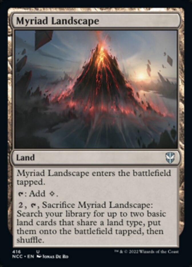 Myriad Landscape [Streets of New Capenna Commander] | Odin's Place