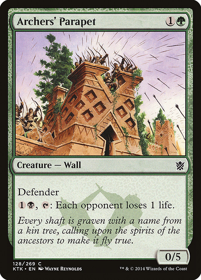Archers' Parapet (128) [Khans of Tarkir] | Odin's Place