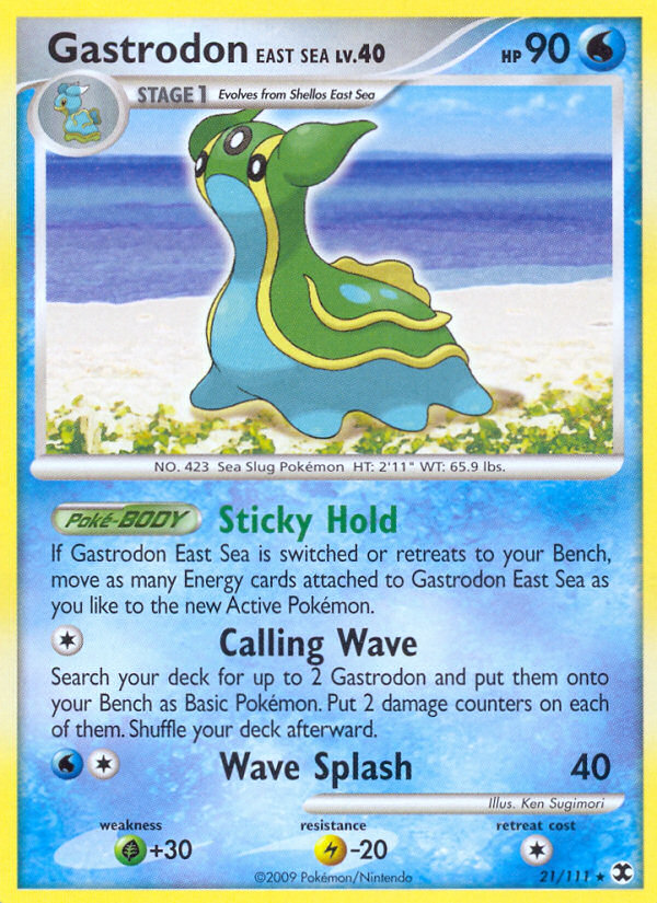 Gastrodon East Sea (21/111) [Platinum: Rising Rivals] | Odin's Place