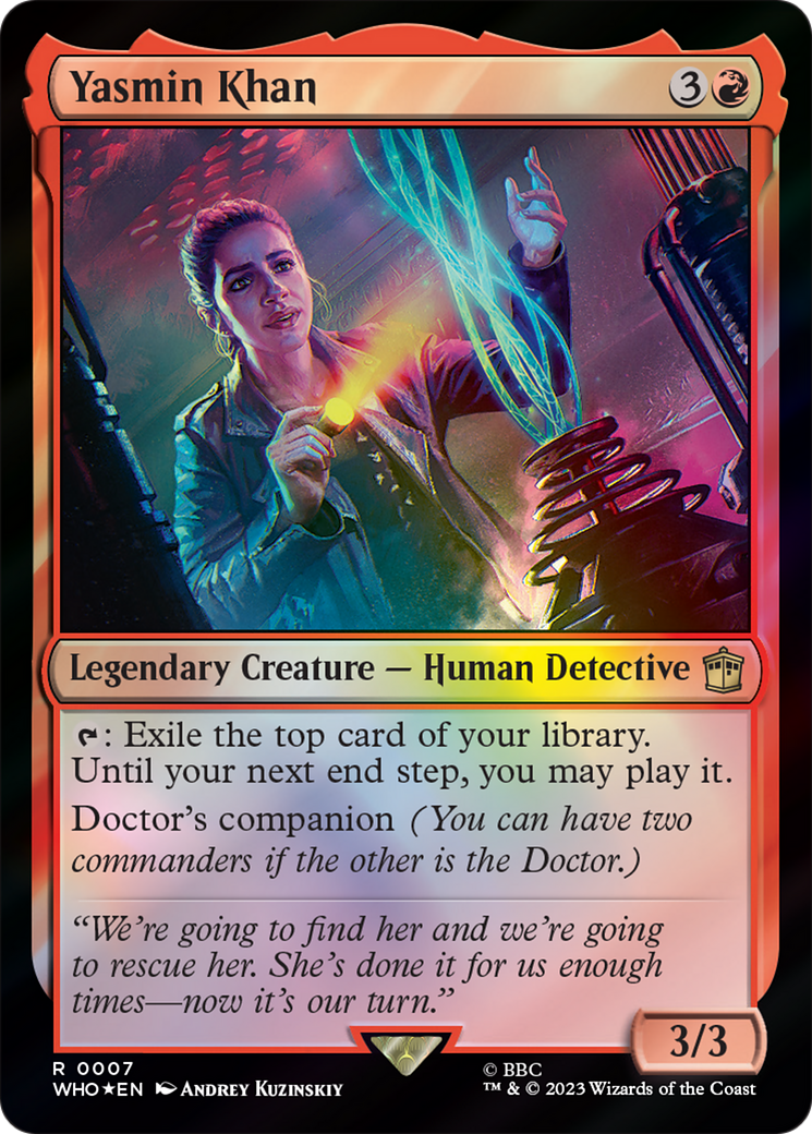 Yasmin Khan [Doctor Who] | Odin's Place