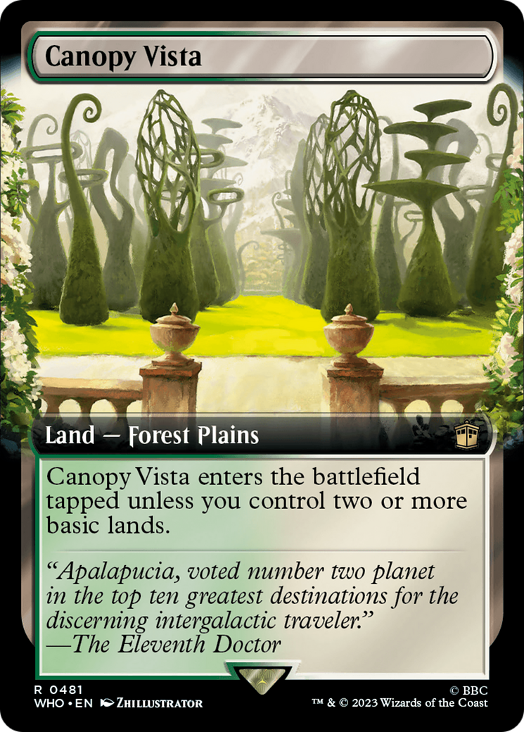 Canopy Vista (Extended Art) [Doctor Who] | Odin's Place