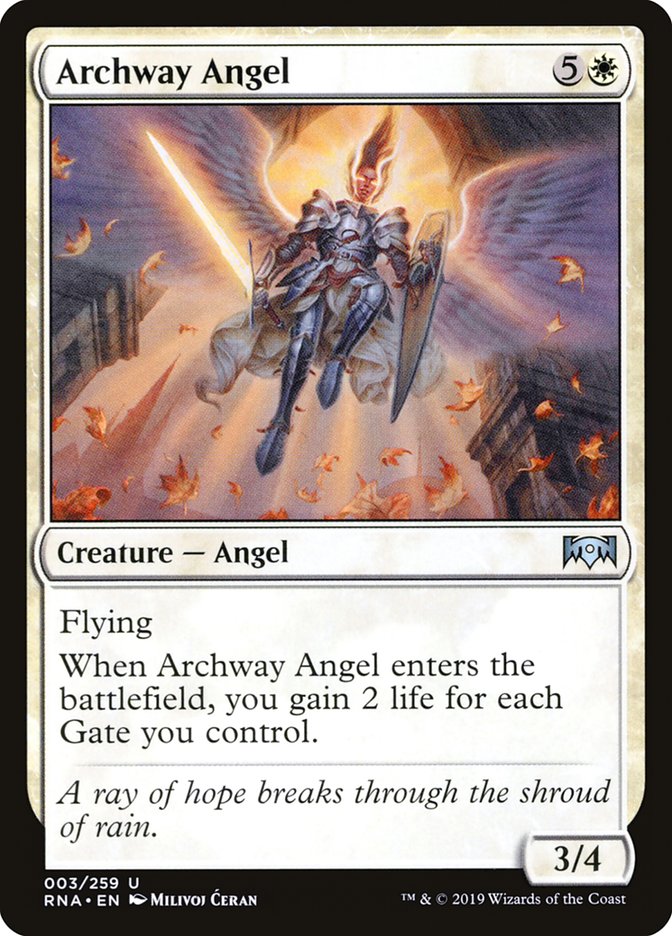 Archway Angel (3) [Ravnica Allegiance] | Odin's Place