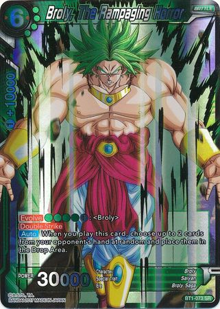 Broly, The Rampaging Horror (BT1-073) [Galactic Battle] | Odin's Place