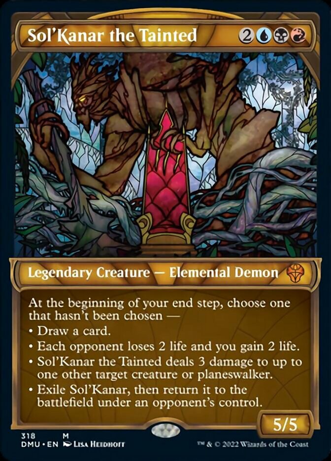 Sol'Kanar the Tainted (Showcase) [Dominaria United] | Odin's Place