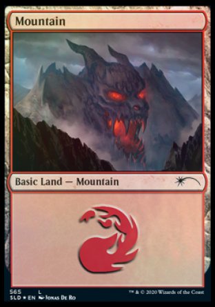 Mountain (Develish) (565) [Secret Lair Drop Promos] | Odin's Place