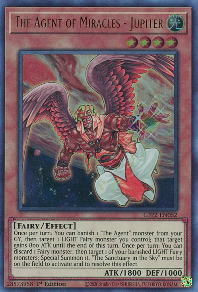 The Agent of Miracles - Jupiter [GFP2-EN052] Ultra Rare | Odin's Place