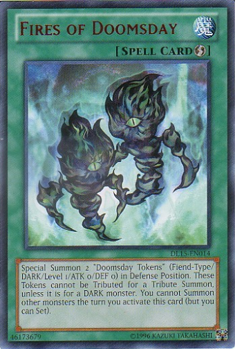 Fires of Doomsday (Red) [DL15-EN014] Rare | Odin's Place