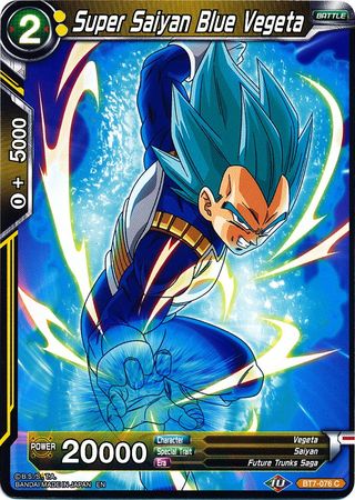 Super Saiyan Blue Vegeta (BT7-076) [Assault of the Saiyans] | Odin's Place