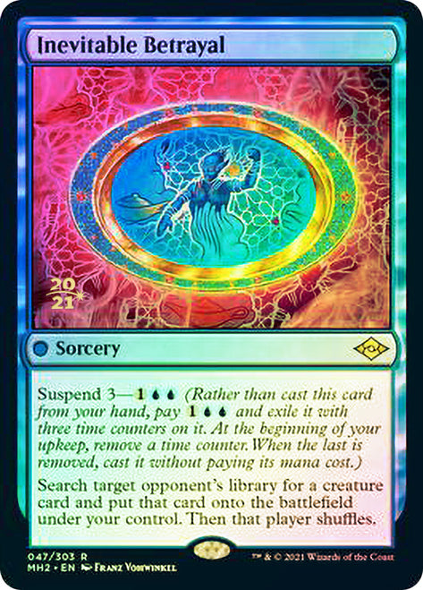 Inevitable Betrayal [Modern Horizons 2 Prerelease Promos] | Odin's Place