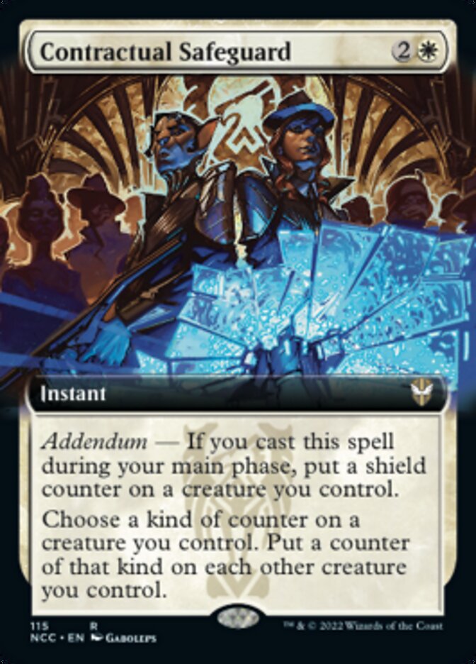 Contractual Safeguard (Extended Art) [Streets of New Capenna Commander] | Odin's Place