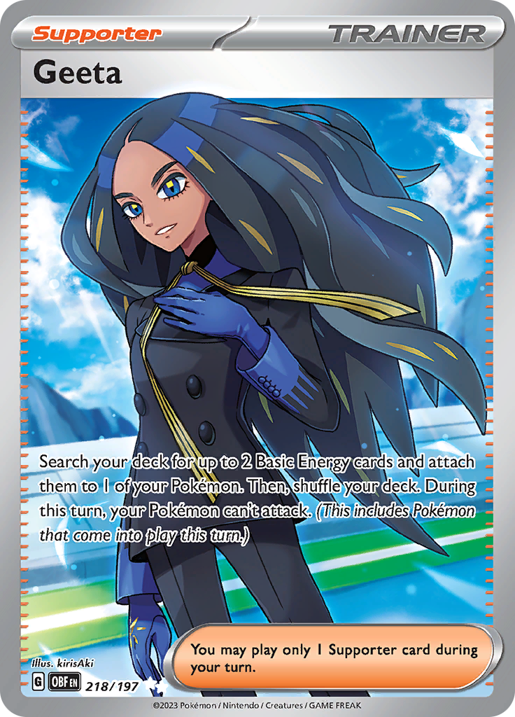 Geeta (218/197) [Scarlet & Violet: Obsidian Flames] | Odin's Place