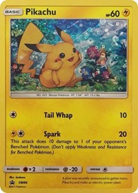 Pikachu (SM86) (General Mills Promo) [Sun & Moon: Black Star Promos] | Odin's Place