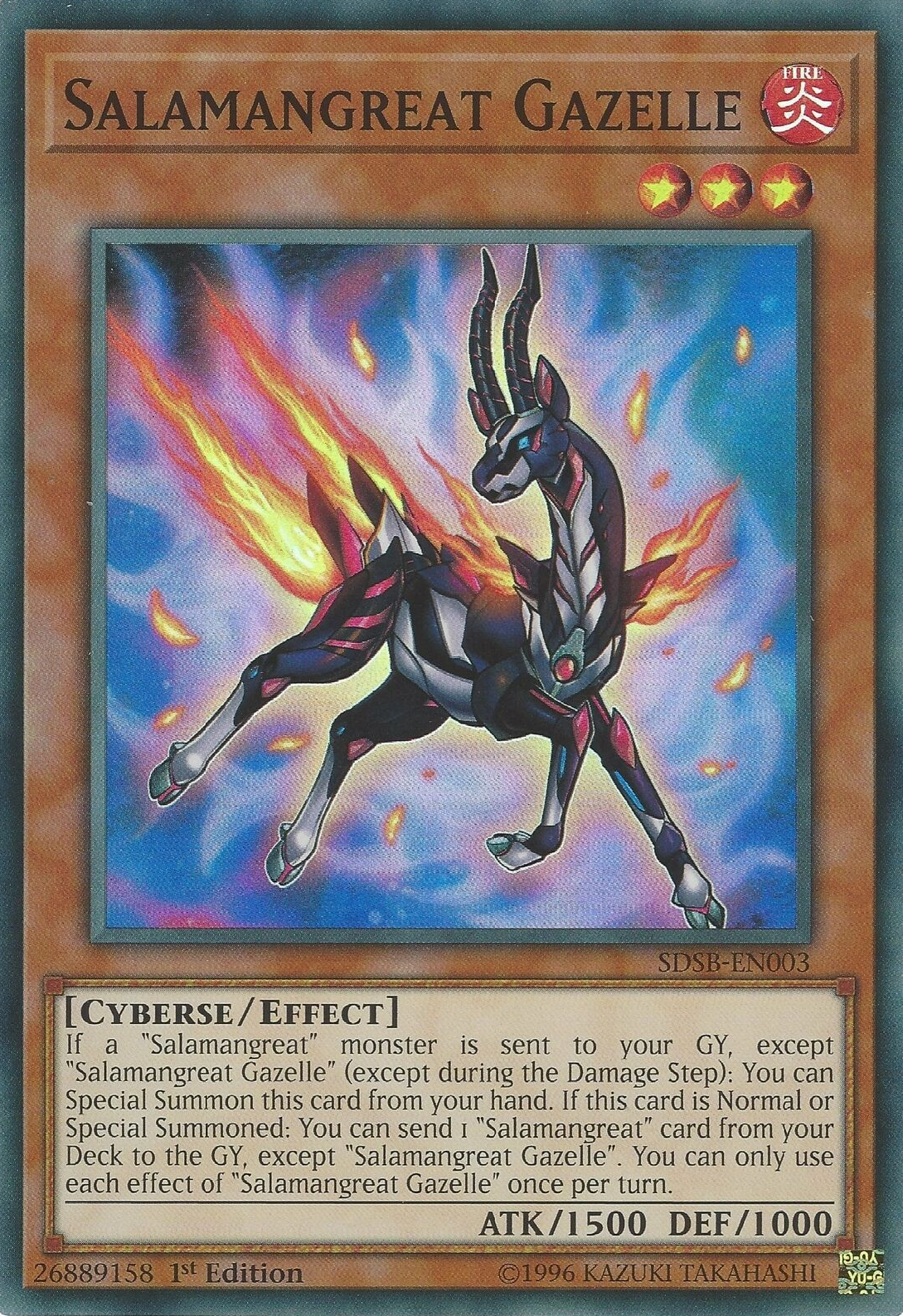 Salamangreat Gazelle [SDSB-EN003] Super Rare | Odin's Place