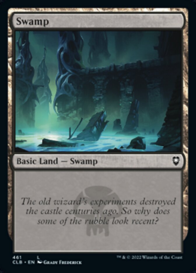 Swamp (461) [Commander Legends: Battle for Baldur's Gate] | Odin's Place