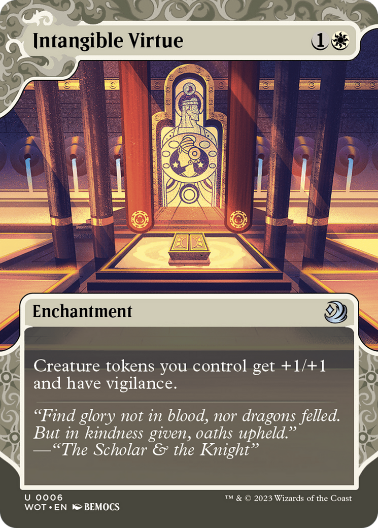 Intangible Virtue [Wilds of Eldraine: Enchanting Tales] | Odin's Place