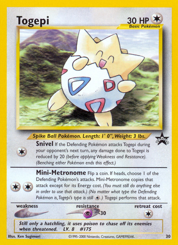 Togepi (30) [Wizards of the Coast: Black Star Promos] | Odin's Place