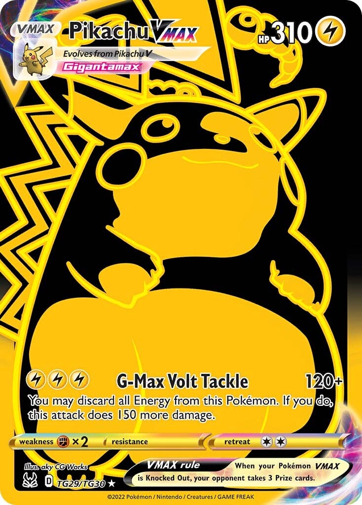 Pikachu VMAX (TG29/TG30) [Sword & Shield: Lost Origin] | Odin's Place