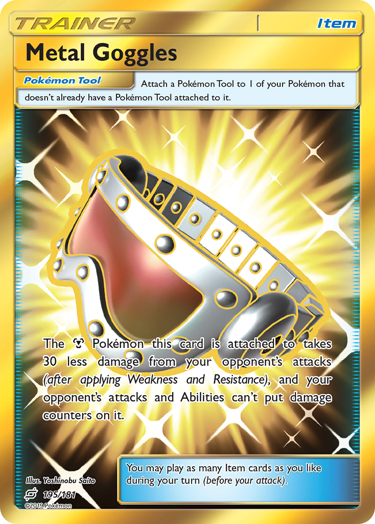 Metal Goggles (195/181) [Sun & Moon: Team Up] | Odin's Place