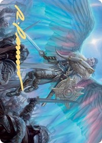Resplendent Marshal Art Card (Gold-Stamped Signature) [Kaldheim Art Series] | Odin's Place