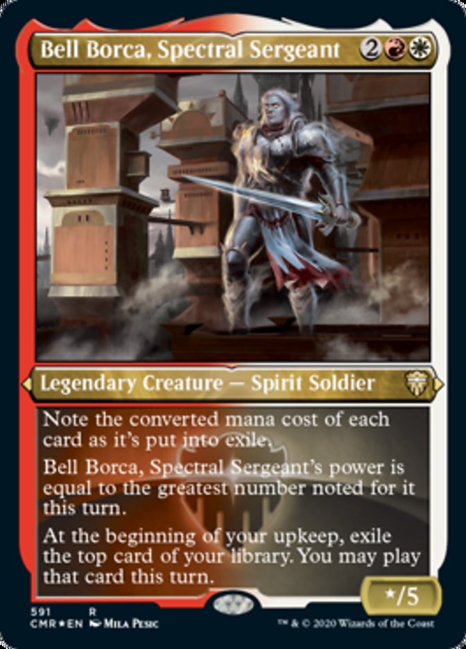 Bell Borca, Spectral Sergeant (Etched) [Commander Legends] | Odin's Place