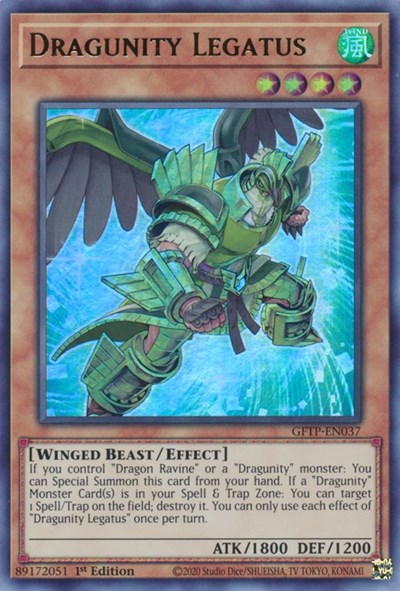 Dragunity Legatus [GFTP-EN037] Ultra Rare | Odin's Place