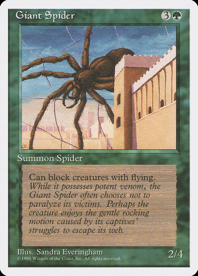 Giant Spider (249) [Fourth Edition] | Odin's Place