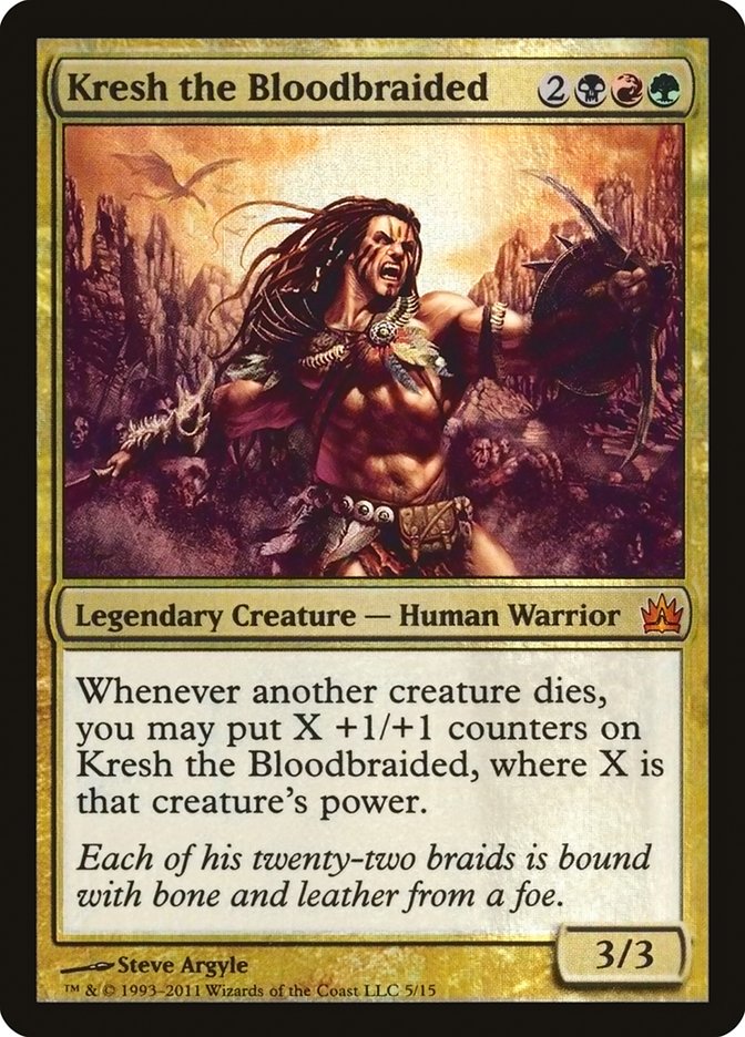 Kresh the Bloodbraided (5) [From the Vault: Legends] | Odin's Place
