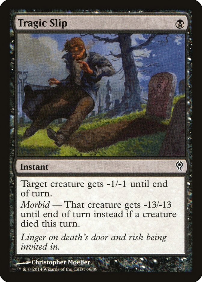 Tragic Slip (66) [Duel Decks: Jace vs. Vraska] | Odin's Place