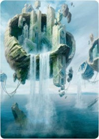 Island 2 Art Card [Zendikar Rising Art Series] | Odin's Place