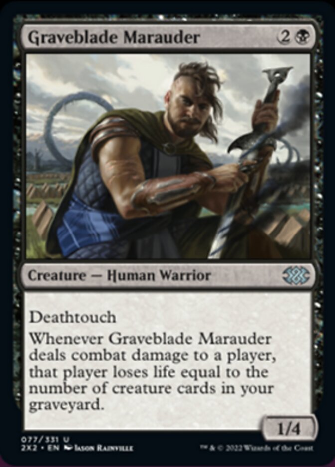 Graveblade Marauder [Double Masters 2022] | Odin's Place