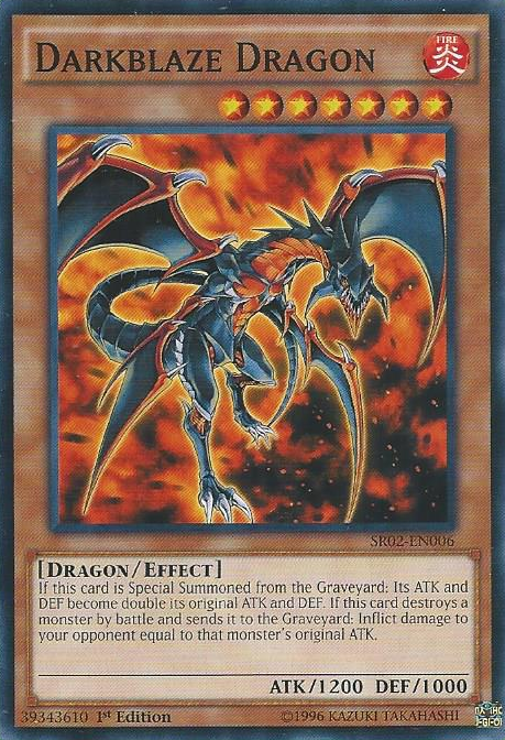 Darkblaze Dragon [SR02-EN006] Common | Odin's Place