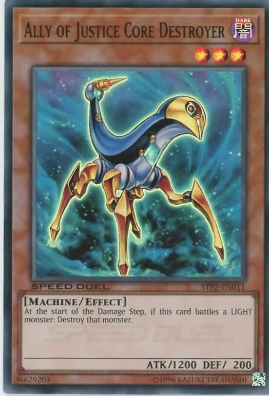 Ally of Justice Core Destroyer [STP2-EN011] Super Rare | Odin's Place