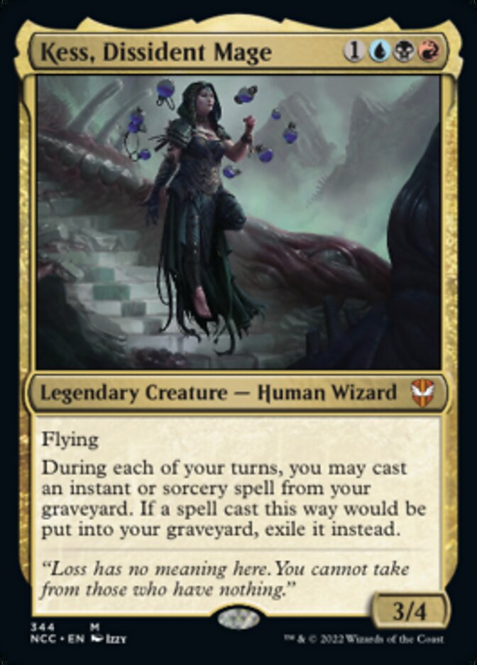Kess, Dissident Mage [Streets of New Capenna Commander] | Odin's Place