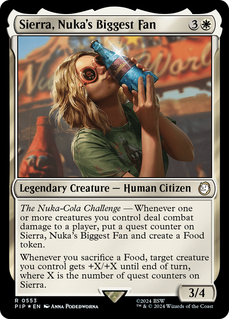 Sierra, Nuka's Biggest Fan (Surge Foil) [Fallout] | Odin's Place