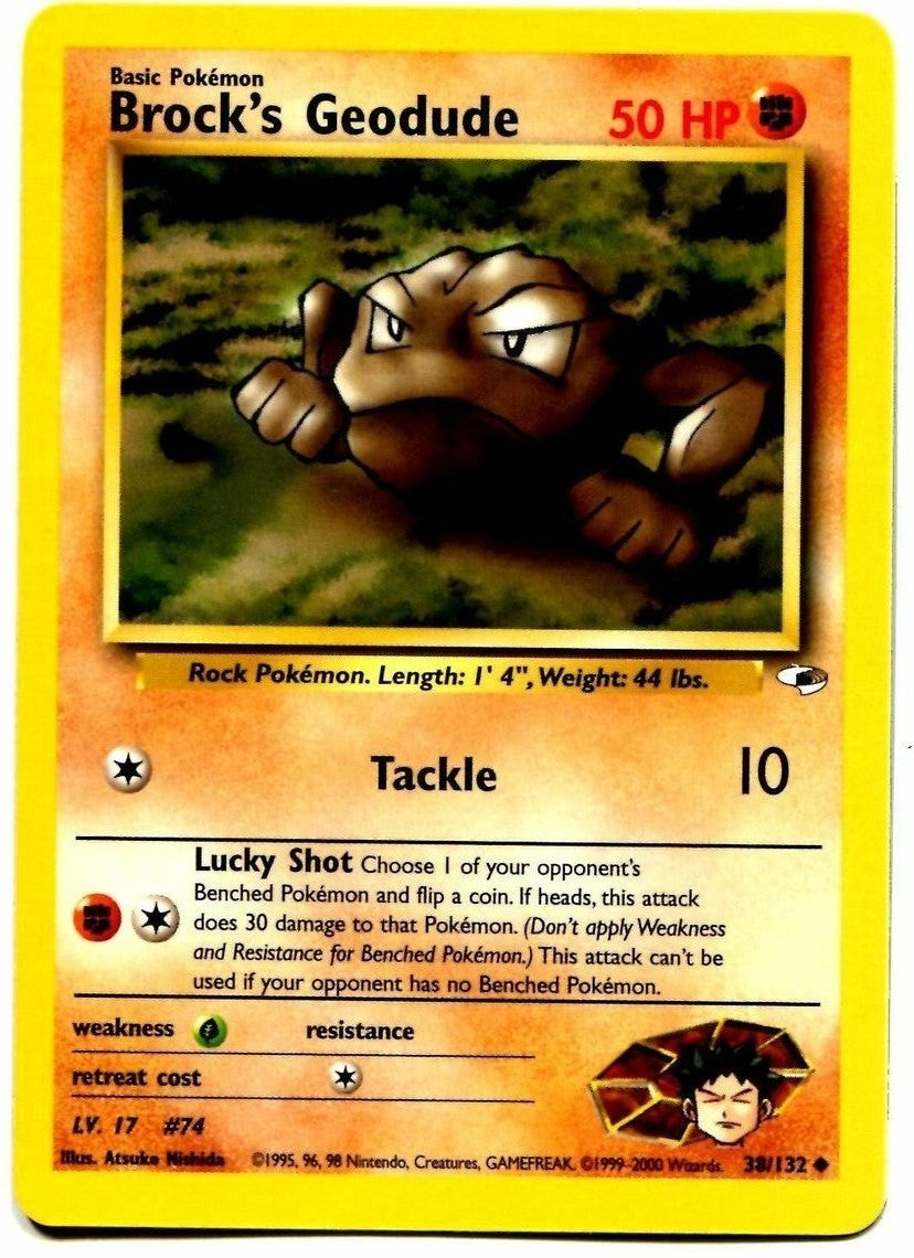 Brock's Geodude (38/132) [Gym Heroes Unlimited] | Odin's Place